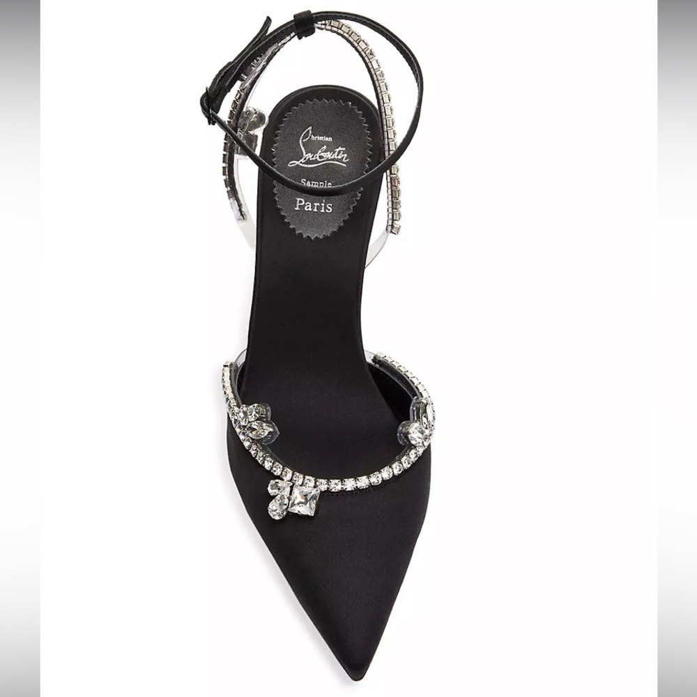 Christian Louboutin Marykate Queen 70MM Crystal-Embellished Pumps